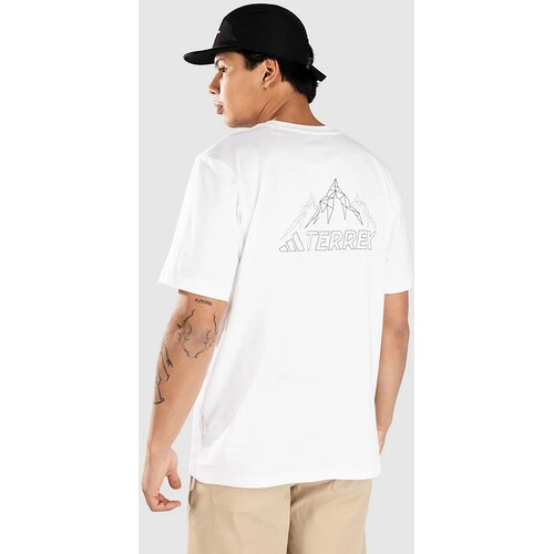 Adidas Mountain T-shirt white Slike