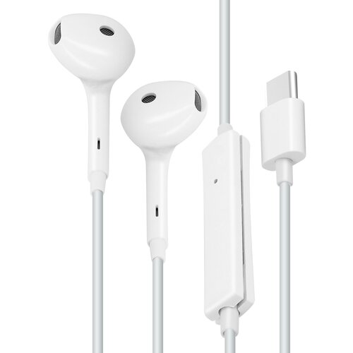 Oppo Žicne slušalke USB C, mikro vecnamenski gumb - bele, (20731488) Cene