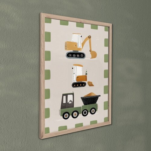 Styler Dječja slika 30x40 cm Baby The Builder &amp;ndash; Slike