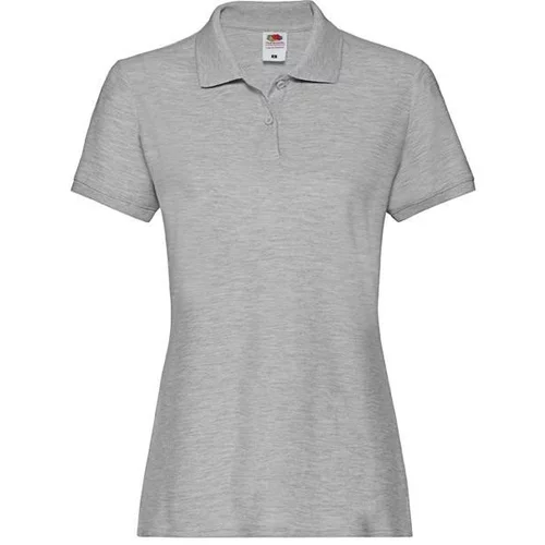 Fruit Of The Loom Grey Polo