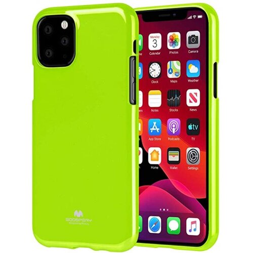 Goospery Jelly tanek silikonski ovitek (0,3) za iPhone 11 - zelen Cene