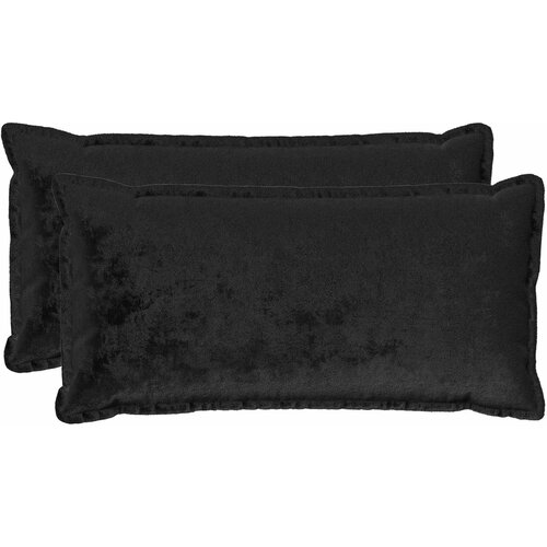  Presvlaka za jastuk 2 pcs HOUTEN Crna 40 x 80 cm Flanel Cene