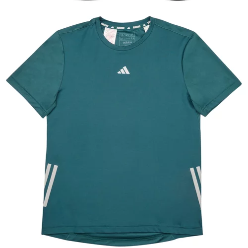 Adidas Majice s kratkimi rokavi RUN 3S TEE Zelena
