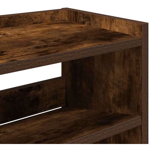 VidaXL stalak za cipele boja hrasta 80x25x62 cm konstruirano drvo Slike