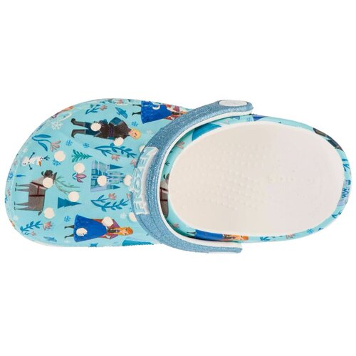 Crocs Nogavice Frozen Baya Clog Kids Modra Cene