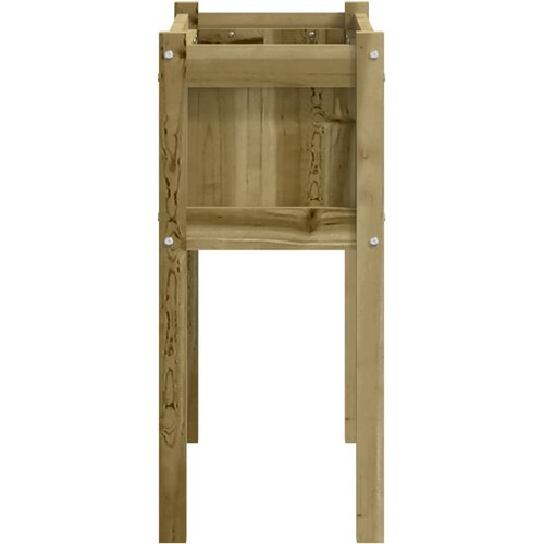  Vrtne sadilice s nogama 70x31x70 cm od impregnirane borovine Slike