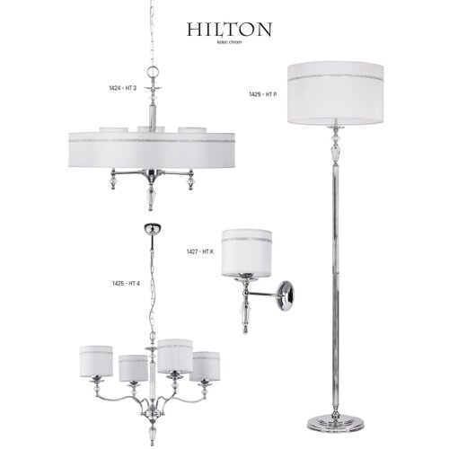 Jupiter 1428 - Stona lampa HILTON 1xE27/60W/230V Slike