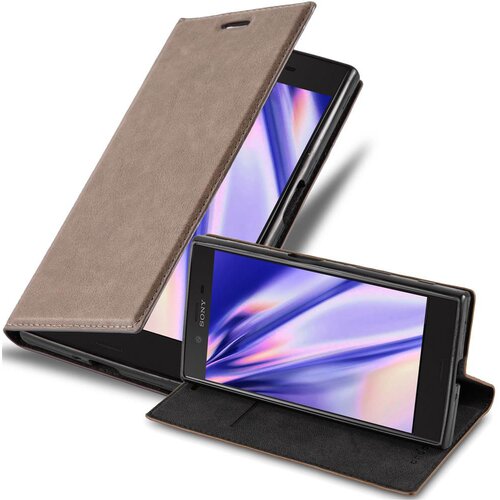 Cadorabo Ohi&scaron;je, združljivo z Sony Xperia X COMPACT v kavovinsko rdeča - Za&scaron;čitni ovitek z magnetnim zapiranjem, stoječo funkcijo in režo za kartice, (20557871) Cene