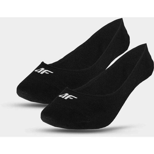 4f Women's Casual Short Socks (2 Pack) - Black Slike