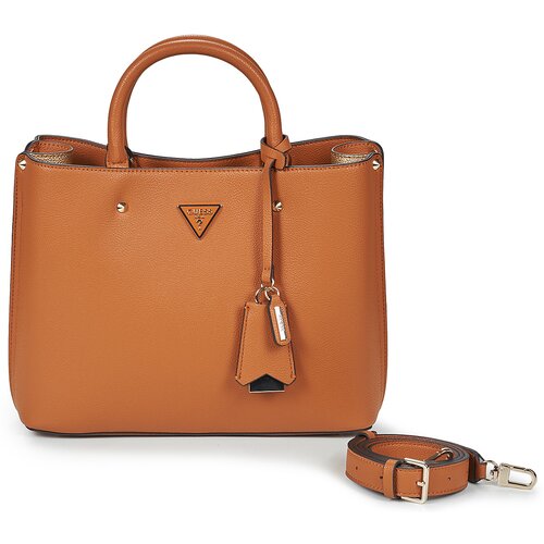 Guess Ročne torbice MERIDIAN II GIRLFRIEND SATCHEL Kostanjeva Slike