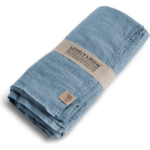 Lovely Linen Prt 145x380 - Dusty Blue Cene
