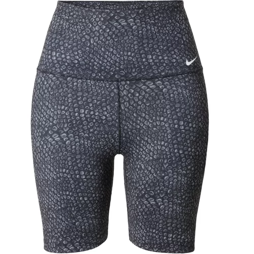Nike Športne hlače siva / antracit / svetlo siva / bela