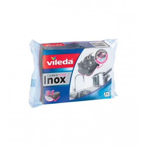 Vileda Spužvica Inox 2/1 Slike