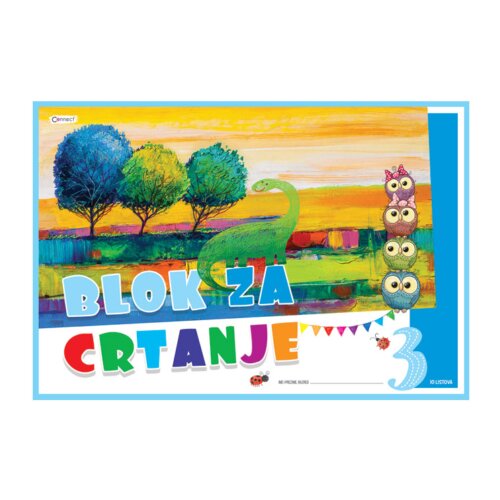 Blok za crtanje broj 3 Cijene