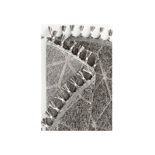 Conceptum Hypnose Tepih Bukle 1408, O200 cm, Sivi Slike