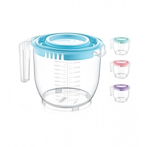 DUNYA PLASTIC Mjerice sa poklopcem 2200ml PVC Dunya 10200 Cijene