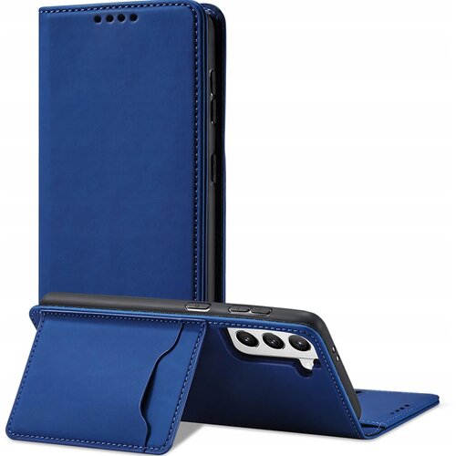 HURTEL MAGNET CARD CASE ETUI CASE OBUDOWA FUTERAŁ DO SAMSUNG GALAXY S22+ NIEBIESKI, (21972750) Cene