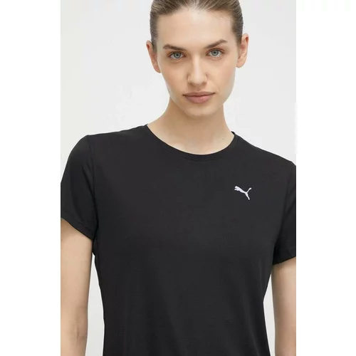 Puma Kratka majica za vadbo Favorites črna barva, 525061
