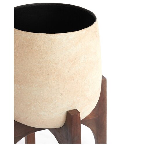 Light &amp;amp; Living Kovinski okrasni cvetlični lonec &amp;oslash; 36 cm Karuna &amp;ndash; Slike