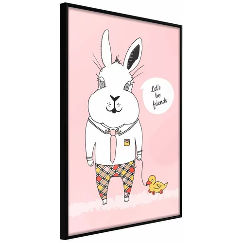  Poster - Friendly Bunny 30x45