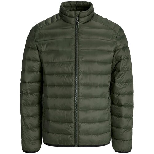 Jack & Jones Mu&scaron;ka jakna JJEBRADLEY Light Puffer Collar, Maslinasta Cene
