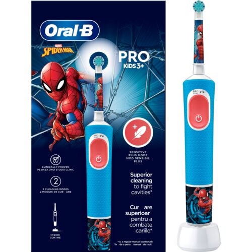 Oral-b pro kids spiderman, elektična četkica za zube za decu Cene