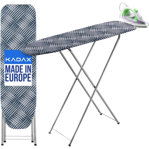 KADAX Zložljiva likalna deska 104 x 30 cm z držalom za likalnik, lahka, majhna, (5000351479) Cene