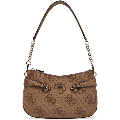 Guess LORELEI TOP ZIP SHOULD Smeđa Cijene