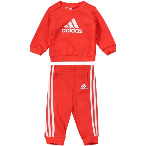 Adidas Športna trenirka rdeča / bela Cene