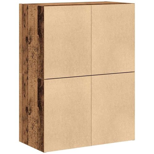 VidaXL Ormari s 2 ladice 2 kom boja drva 60x31x40 cm konstruirano drvo Slike
