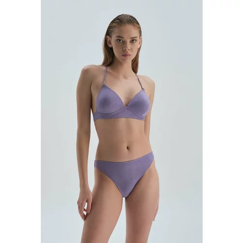 Dagi Bikini Set - Purple - Plain