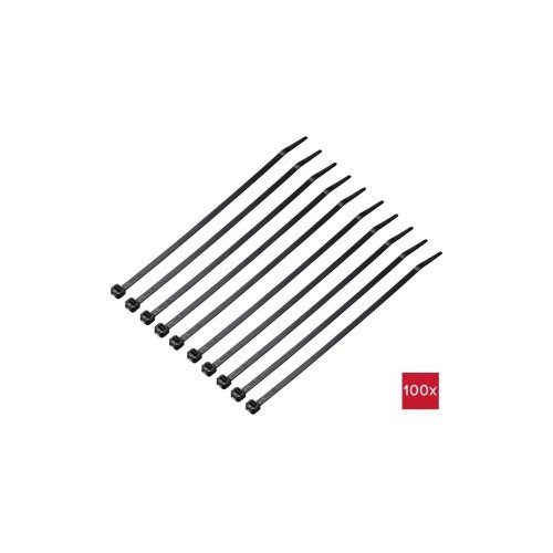 TRU COMPONENTS TC-12533360 vezice 200 mm 4.6 mm crna 100 St. Cijene