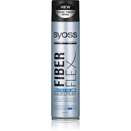 Syoss Professional Performance Fiber Flex Flexible Volume lak za volumen las za zelo močno fiksacijo 300 ml Cene