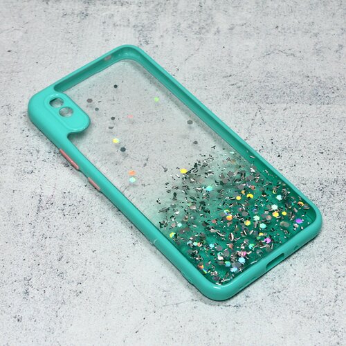 Teracell maska Frame Glitter za Xiaomi Redmi 9A menta Slike