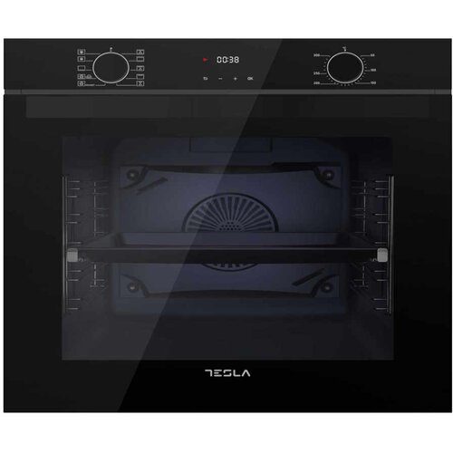 Tesla ugradna rerna  BO900FBFA ventilatorska/81L/mehanička/crna Cene