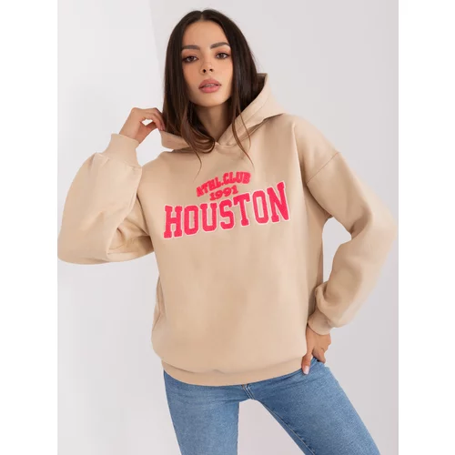Fashion Hunters Beige hoodie