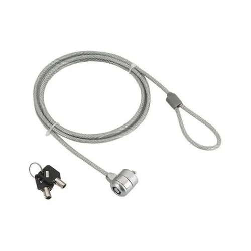 Kensington lock sigurnosni kabal lock kit za notebook sa ključem, GEMBIRD, LK-K-01, 1,8m