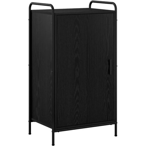  Ormar za cipele 51 x 36 5 x 93 cm Konstruirano drvo Crni hrast - Crni hrast 51 x 36 5 x 93 cm 4 etaže s vratima Slike