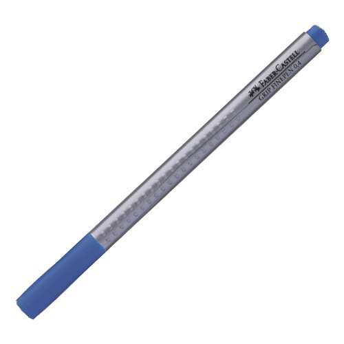 Faber-Castell flomaster liner grip finepen 151651 (plavi) plava 0.4 mm metalni vrh 10 kom Slike