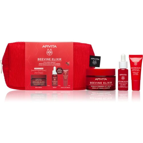 Apivita Beevine Elixir Collagen Reboot poklon set za učvr&amp;scaron;ćivanje kože lica Slike
