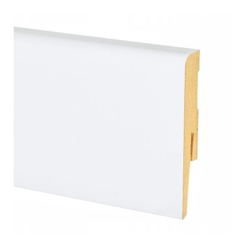 Master Lajsna za parket MDF 15,5x80x2400mm Clasic 501255 bijela Cijene