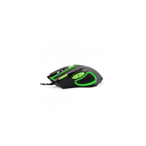Esperanza Miš ESPERANZA GAMING HAWK 7D MX401, BLACK-GREEN, 2400dpi, double-click, ergonomic, EGM401KG Cijene