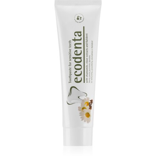 Ecodenta Toothpaste For Sensitive Teeth zobna pasta za občutljive zobe 100 ml Slike