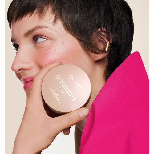 Bourjois Maxi Round Pot Highlighter osvetljevalec odtenek 003 Champagne 7 g Slike