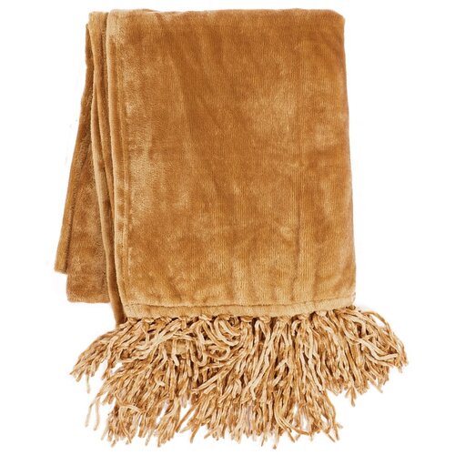 Tiseco Home Studio Cognac brown mikropliš pokrivač za bračni krevet 220x240 cm - Cijene