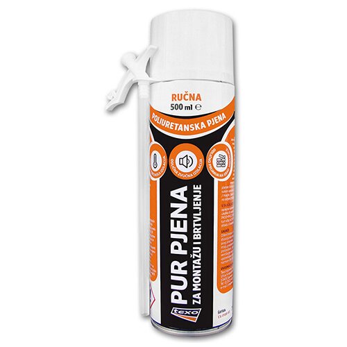 Texo TX-PUR-02 poliuretanska pjena obična 500 ml Cijene