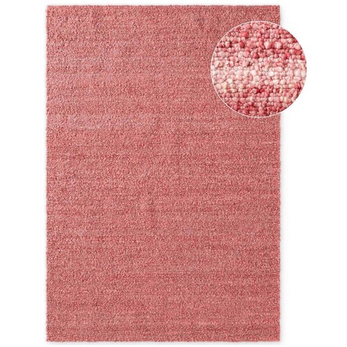 Ted Baker Temno rožnata ročno tkana boucl&eacute; preproga 120x170 cm Notting Hill Portobello &ndash; Cene