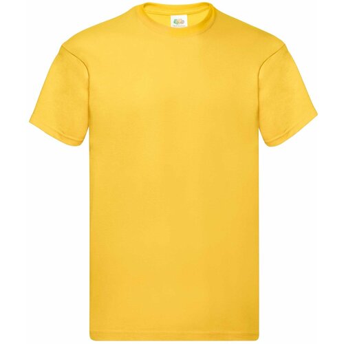 Fruit Of The Loom Original Men's Yellow T-Shirt Slike