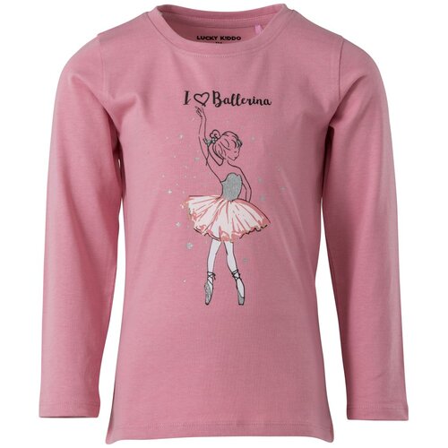 Lucky Kiddo majica DR LK-KGT LS 2_25 Ž roza 140 Cijene