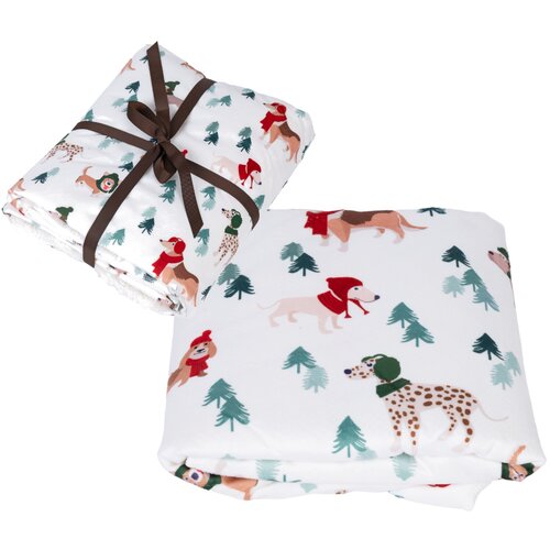 TIAKI deka Funny Winter Dogs -Set: deka za psa + deka za vlasnika psa Cijene